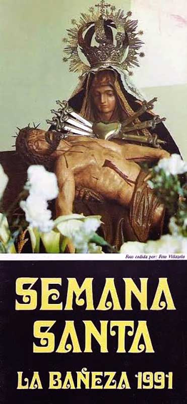 Semana Santa en La Bañeza 1991 La Bañeza